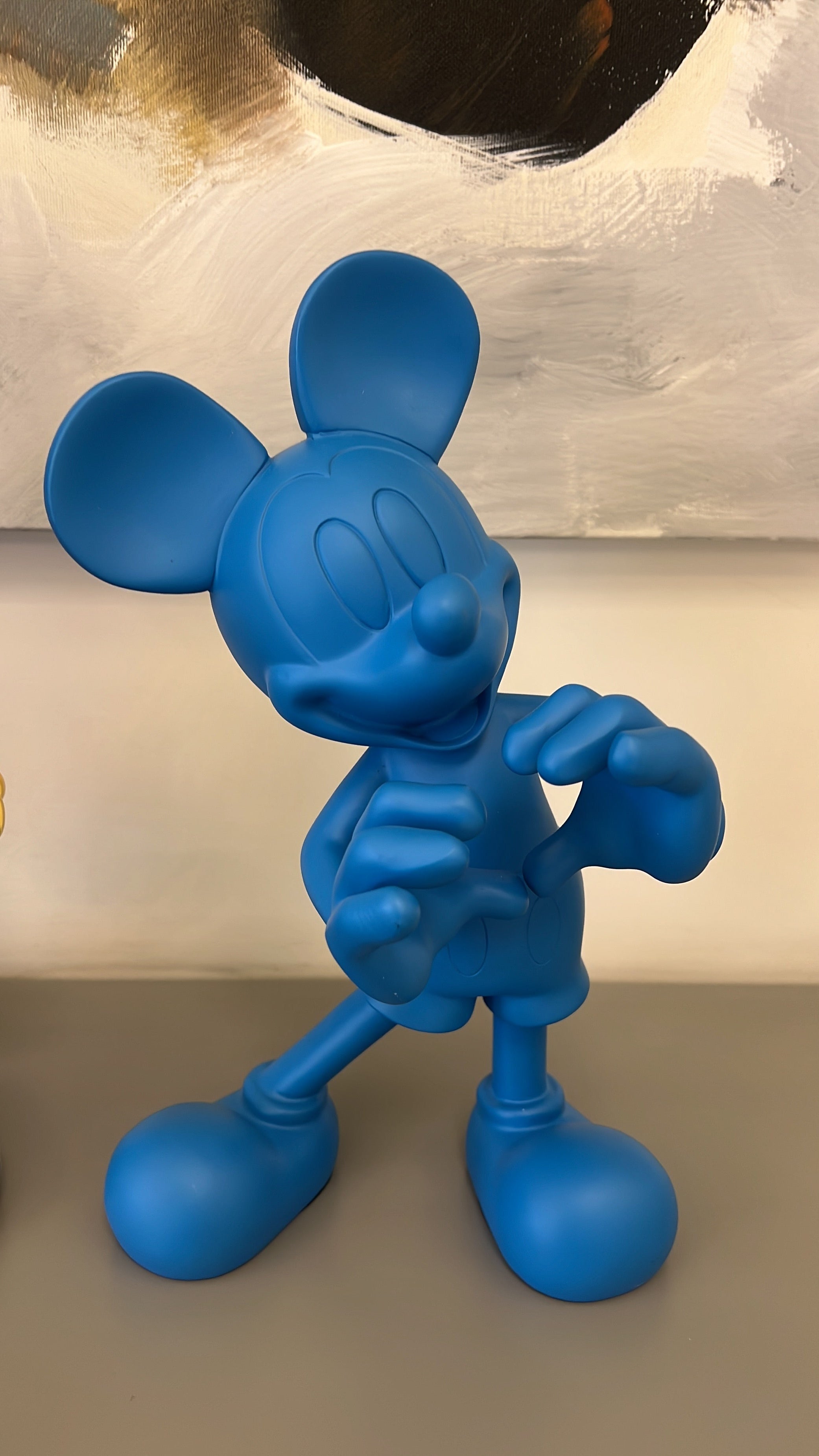 Blue matte Mickey mouse