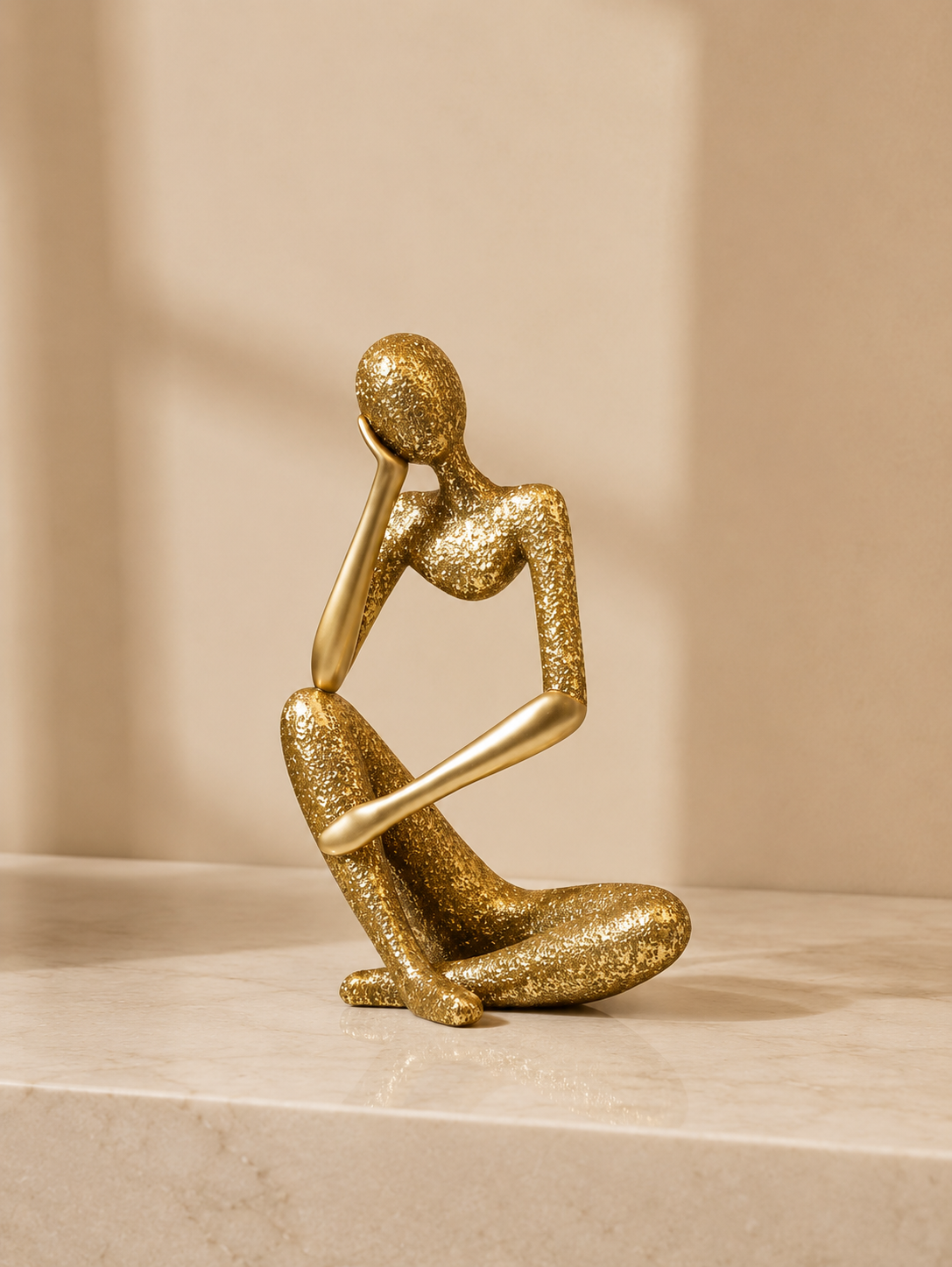 Golden Thinking Figure