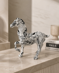 Newspaper Horse Sculpture