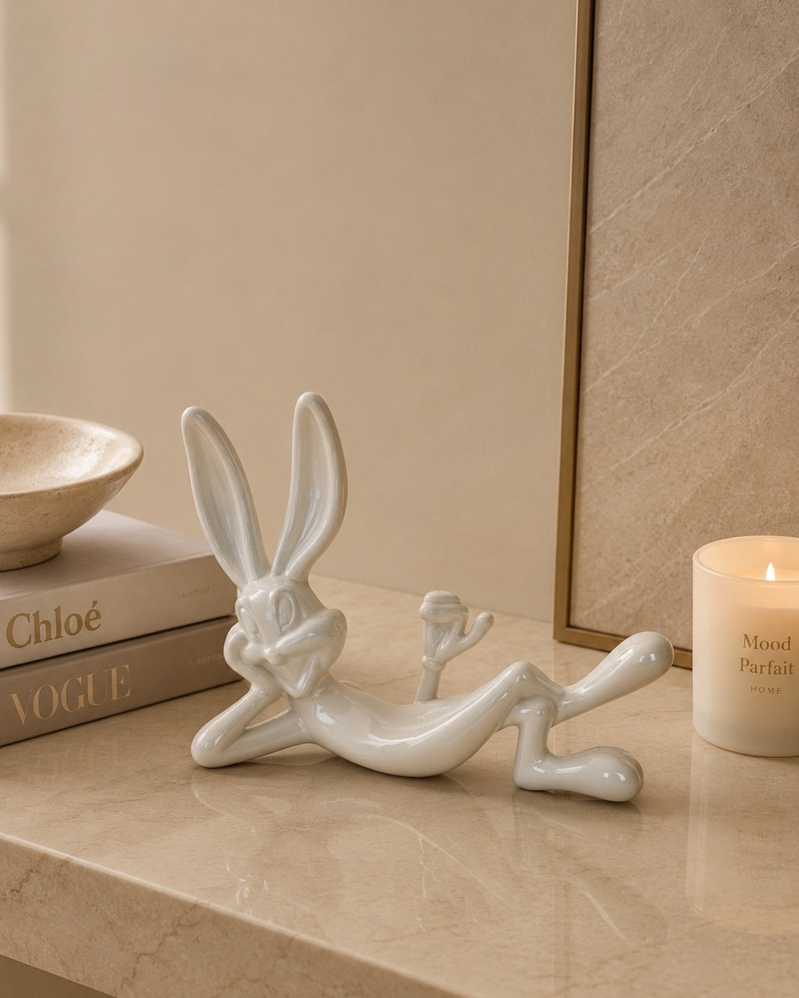 Chill Bunny Sculpture