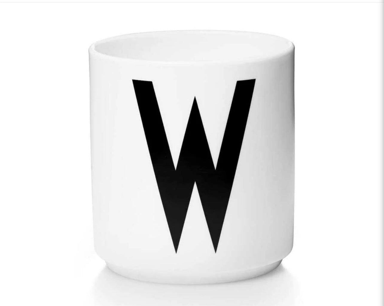Design Letters Porcelain Cup
