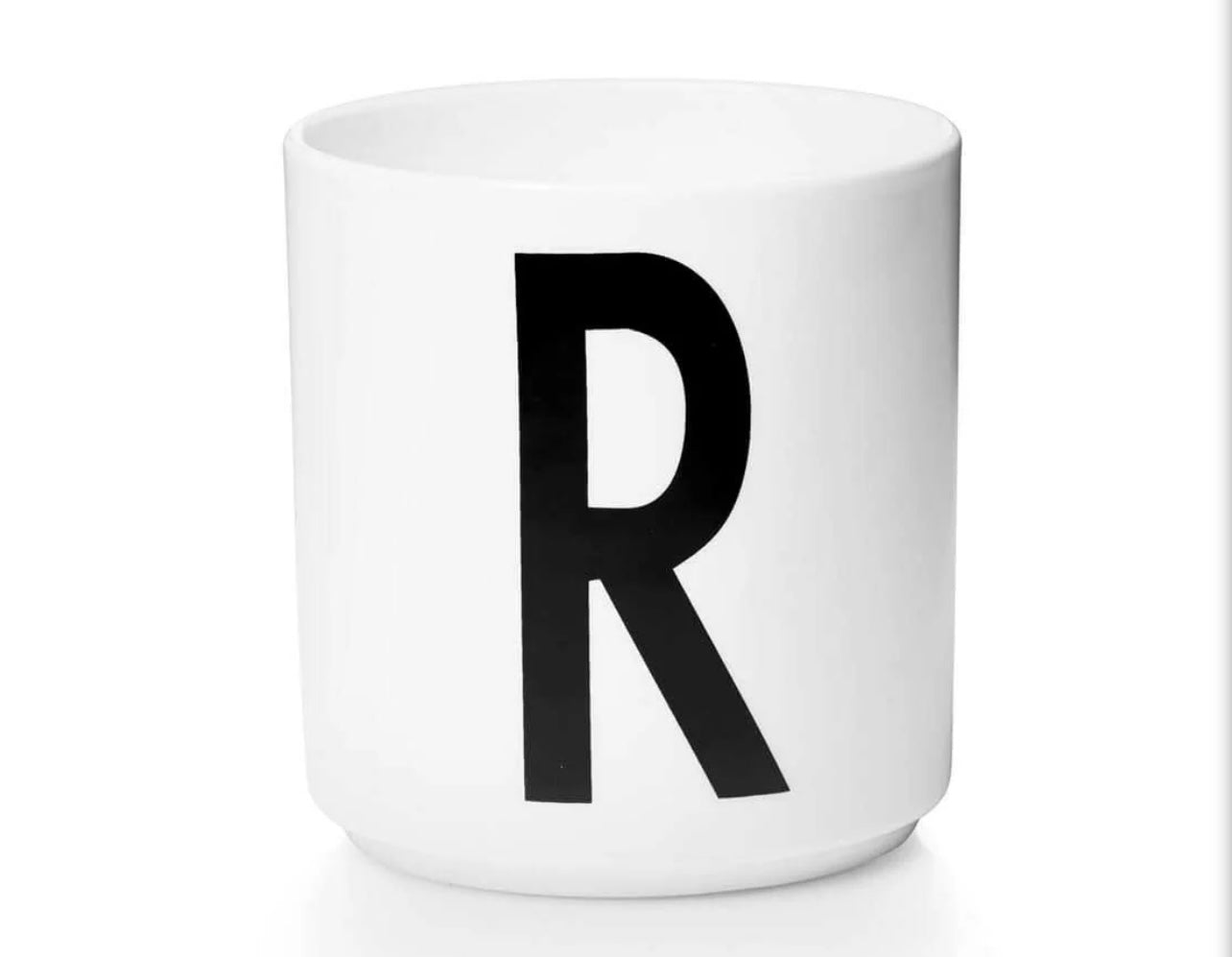 Design Letters Porcelain Cup