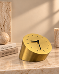 Golden Table Clock