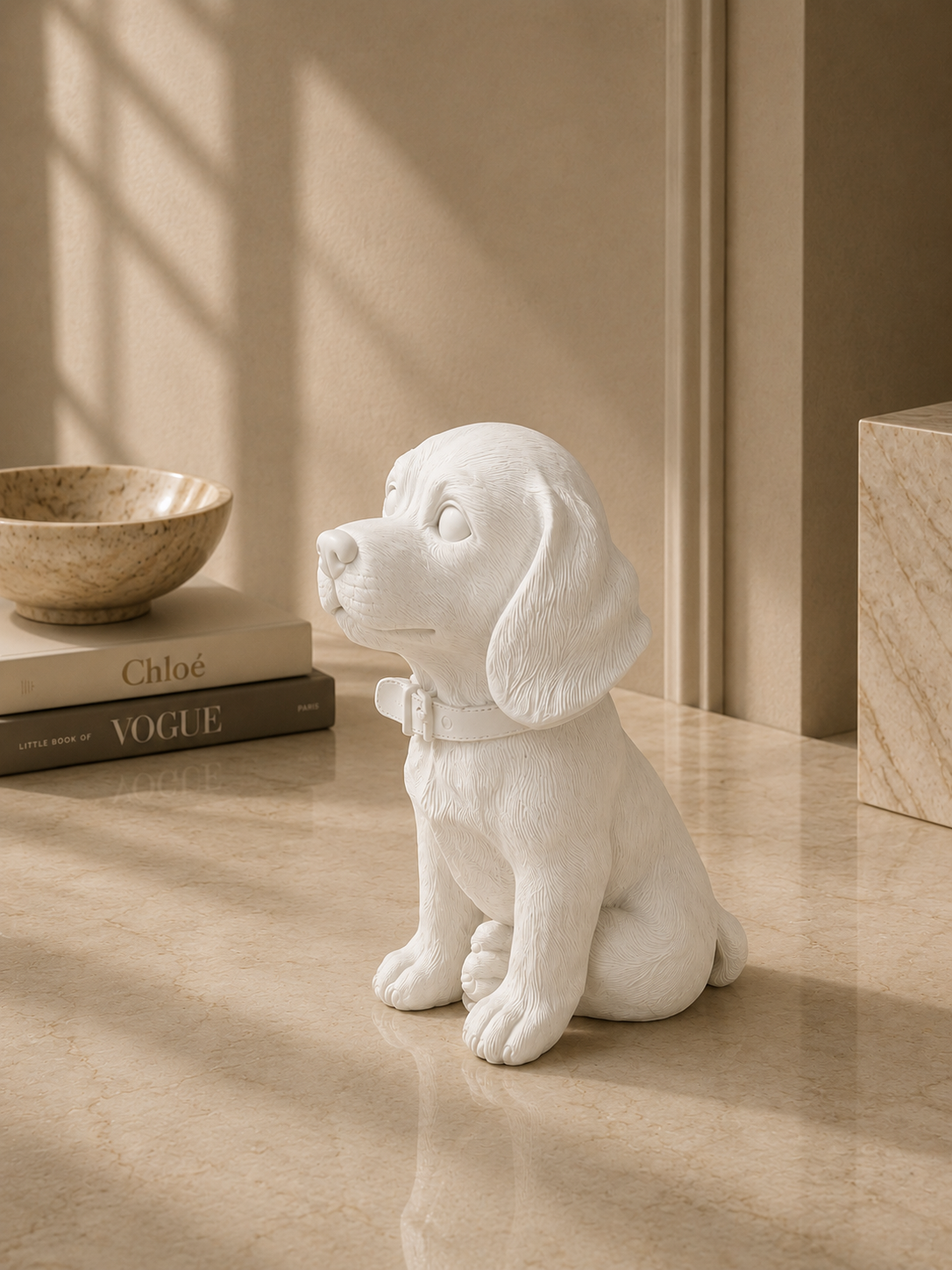 Puppy Decor Sculpture