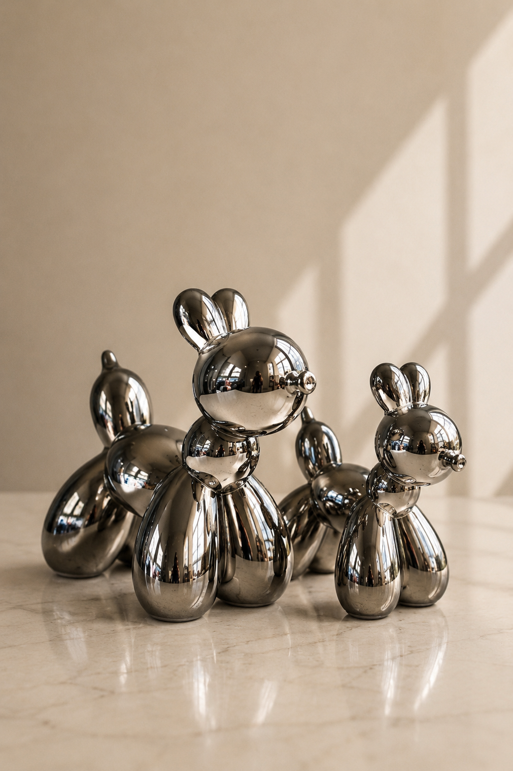 Balloon Dog Sculpture Set