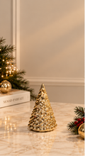 Golden Christmas Trees