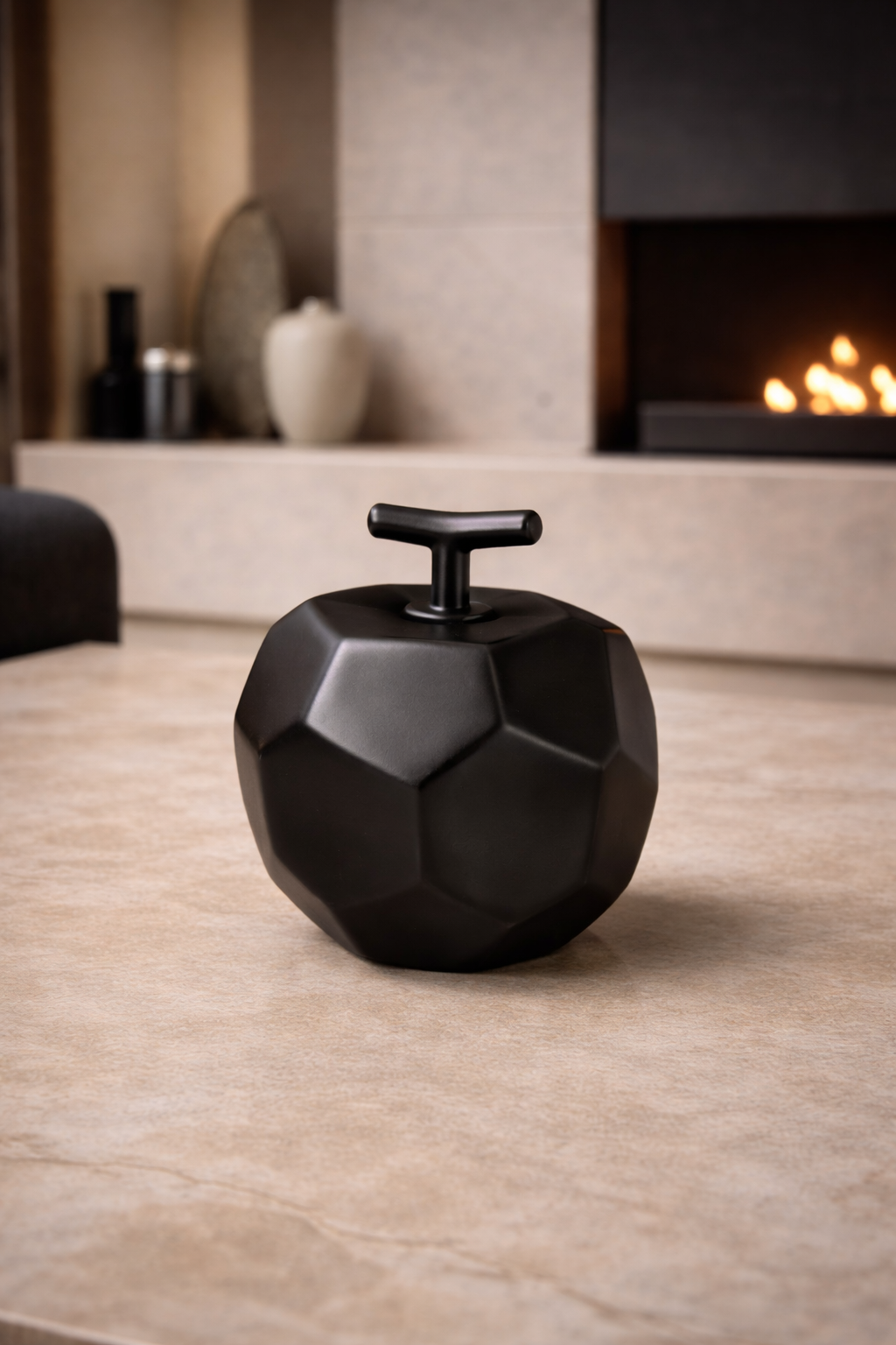 Modern Black Apple Decor
