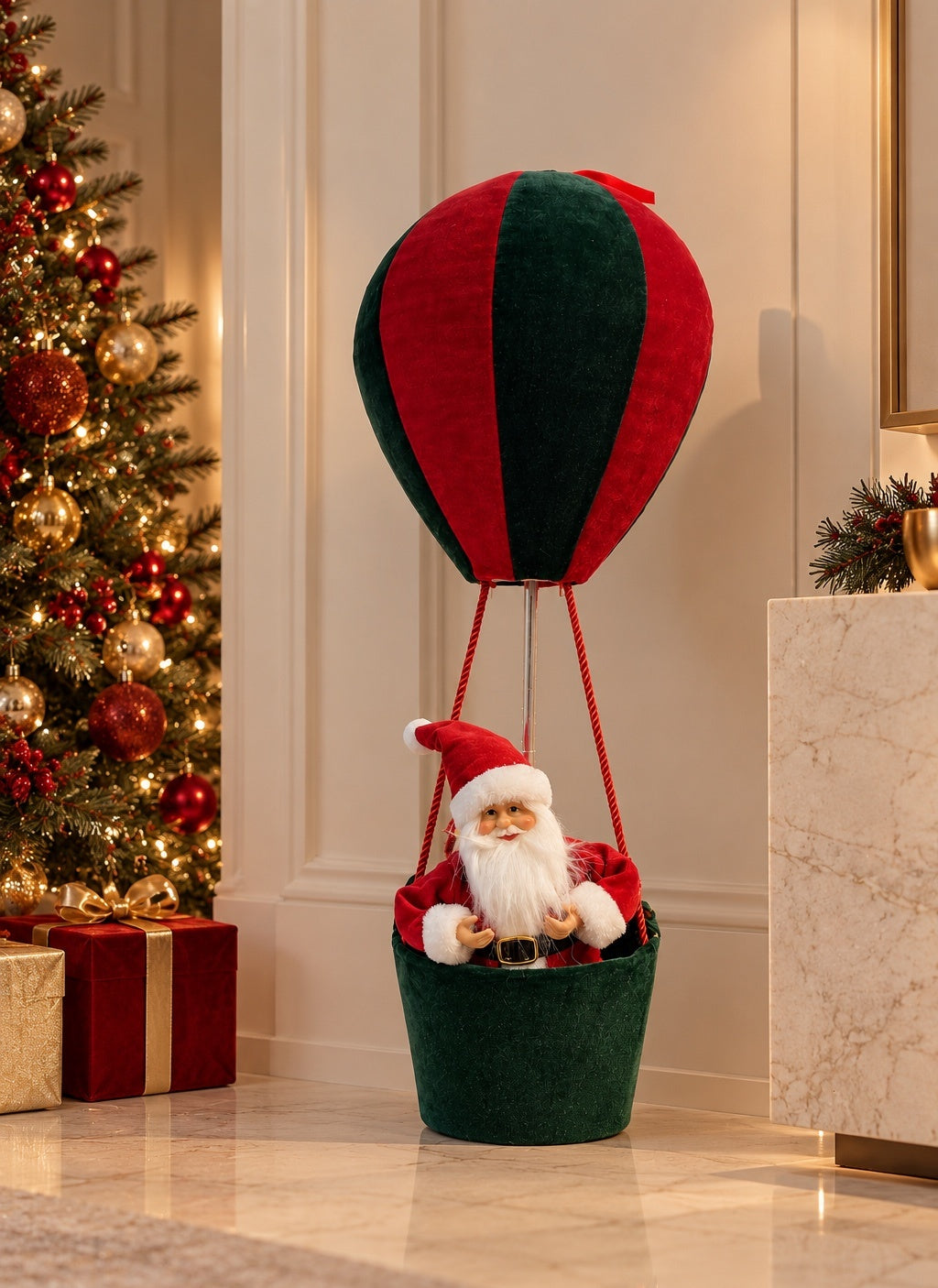 Santa Hot Air Balloon