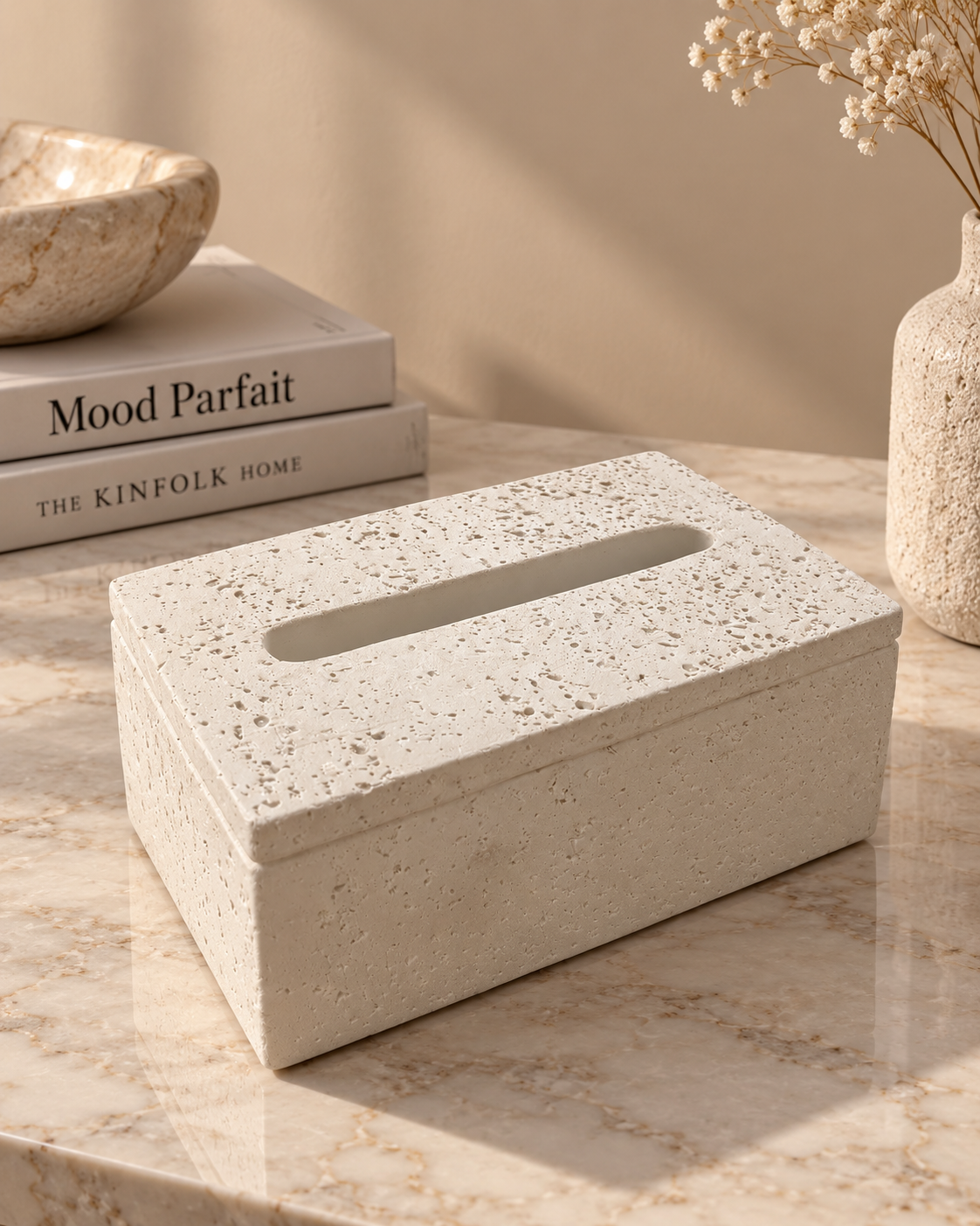 Tissue Box Stone Look