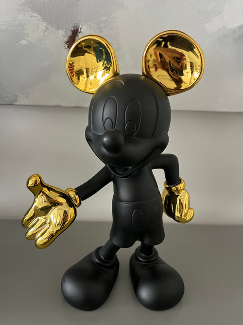 Black and Gold Mickey Mouse