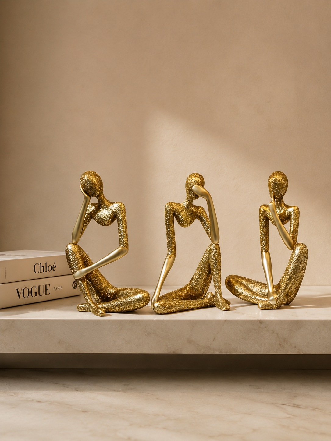 Golden Thinking Figure