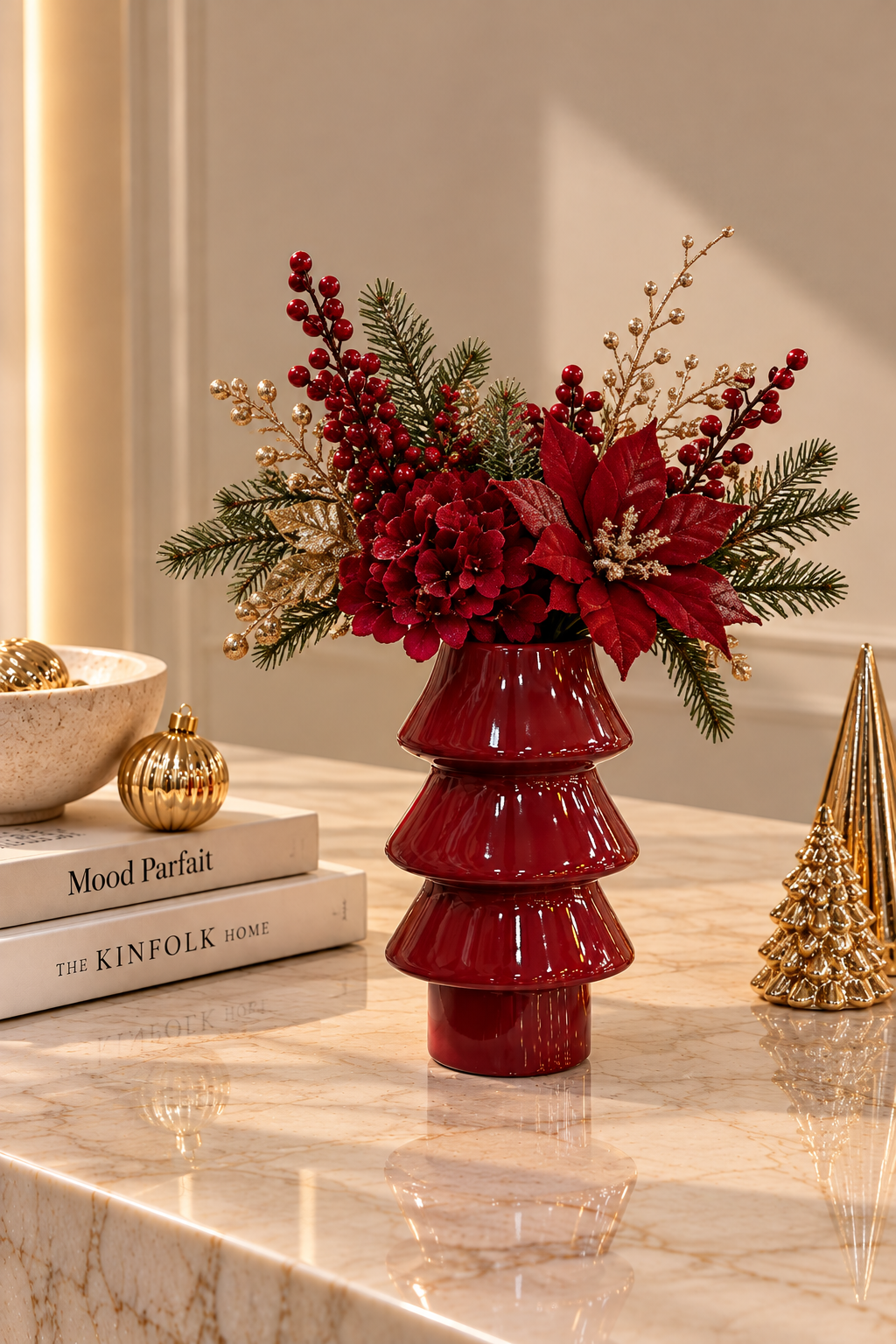 Christmas Tree Vase