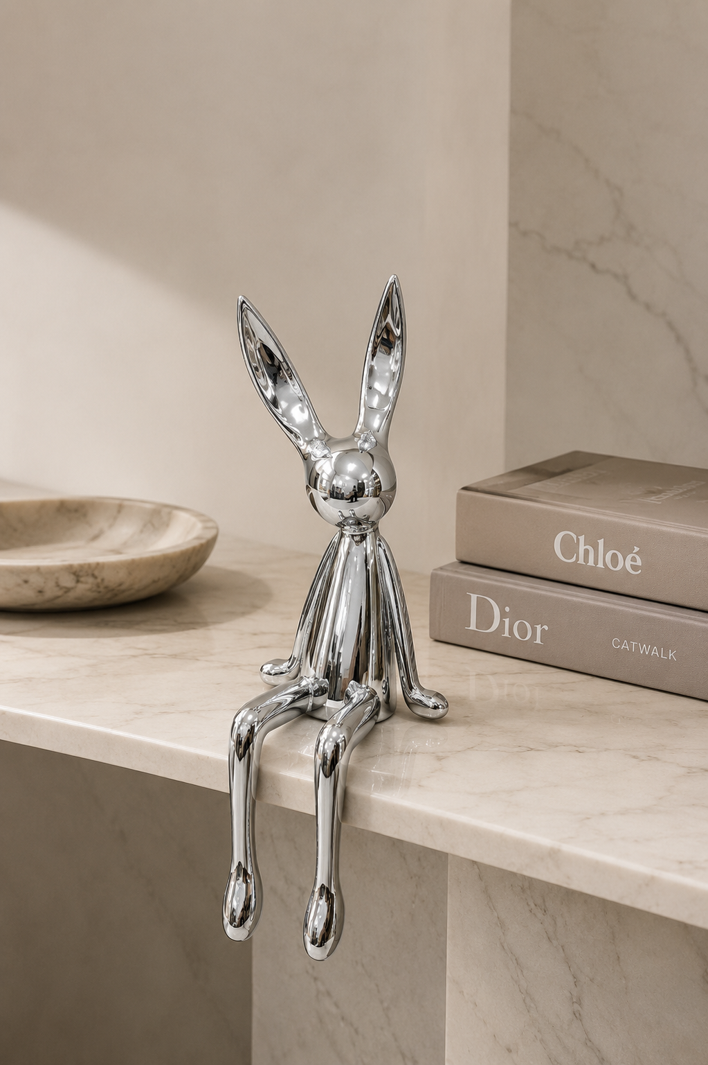 Sitting Bunny Sculpture