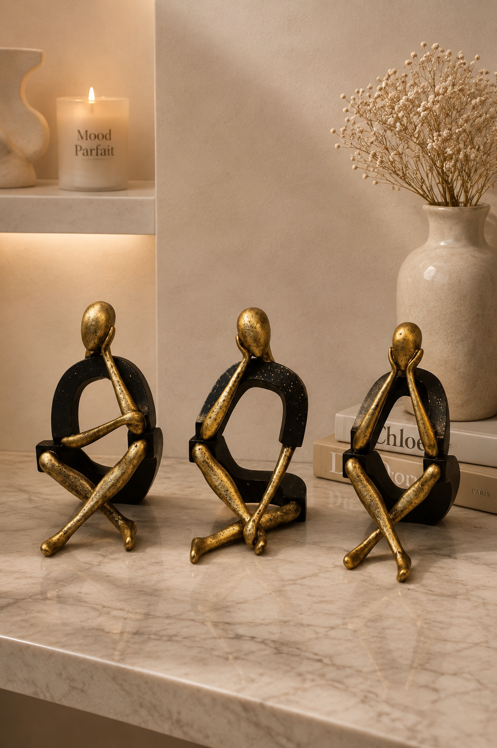 Golden Thinking Figure