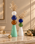 Christmas Vases with a Twist ( Set of 2 )
