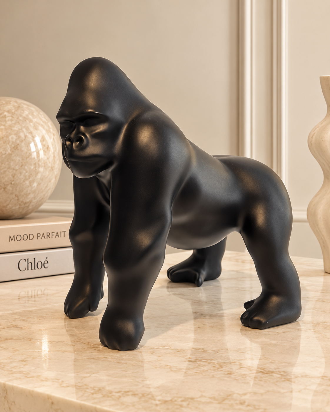 The Majestic Gorilla Sculpture