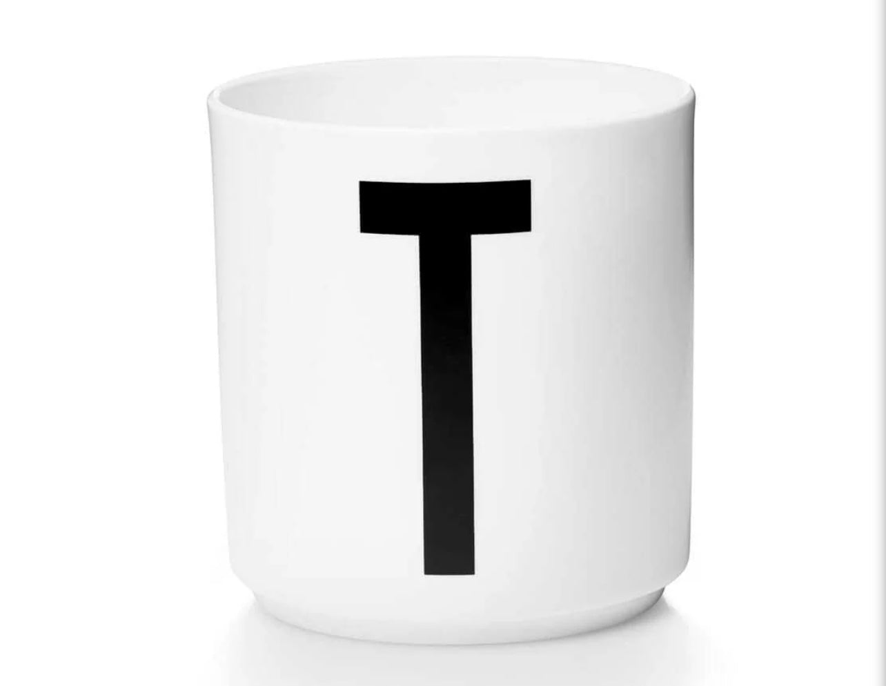 Design Letters Porcelain Cup