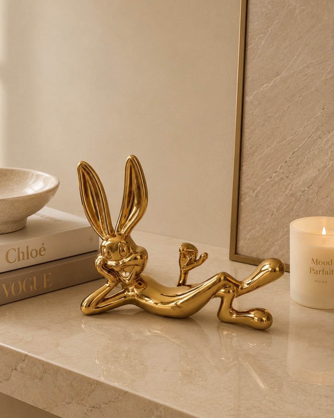 Chill Bunny Sculpture