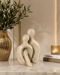 Abstract Couple Sculpture