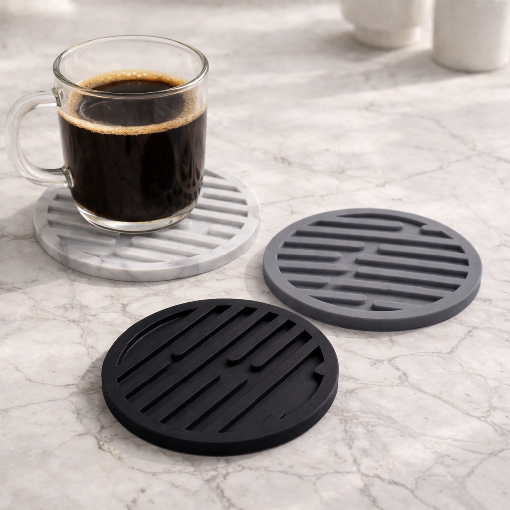 Silicone Coasters ( Set of 3 )