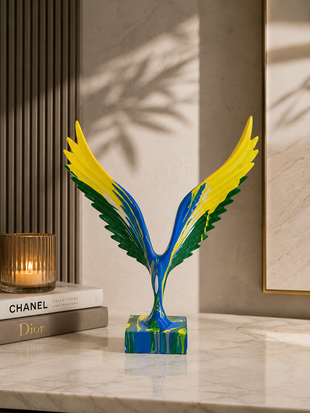 Abstract Wing Sculpture
