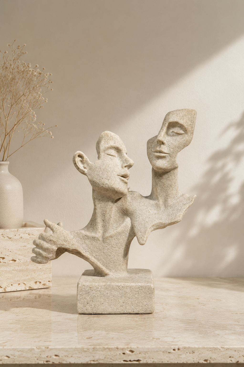 Abstract Couple Sculpture