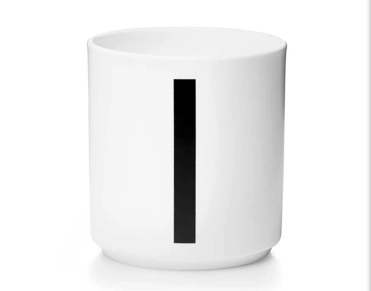 Design Letters Porcelain Cup