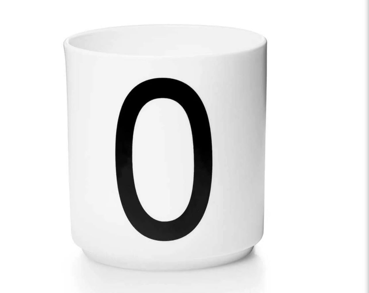 Design Letters Porcelain Cup