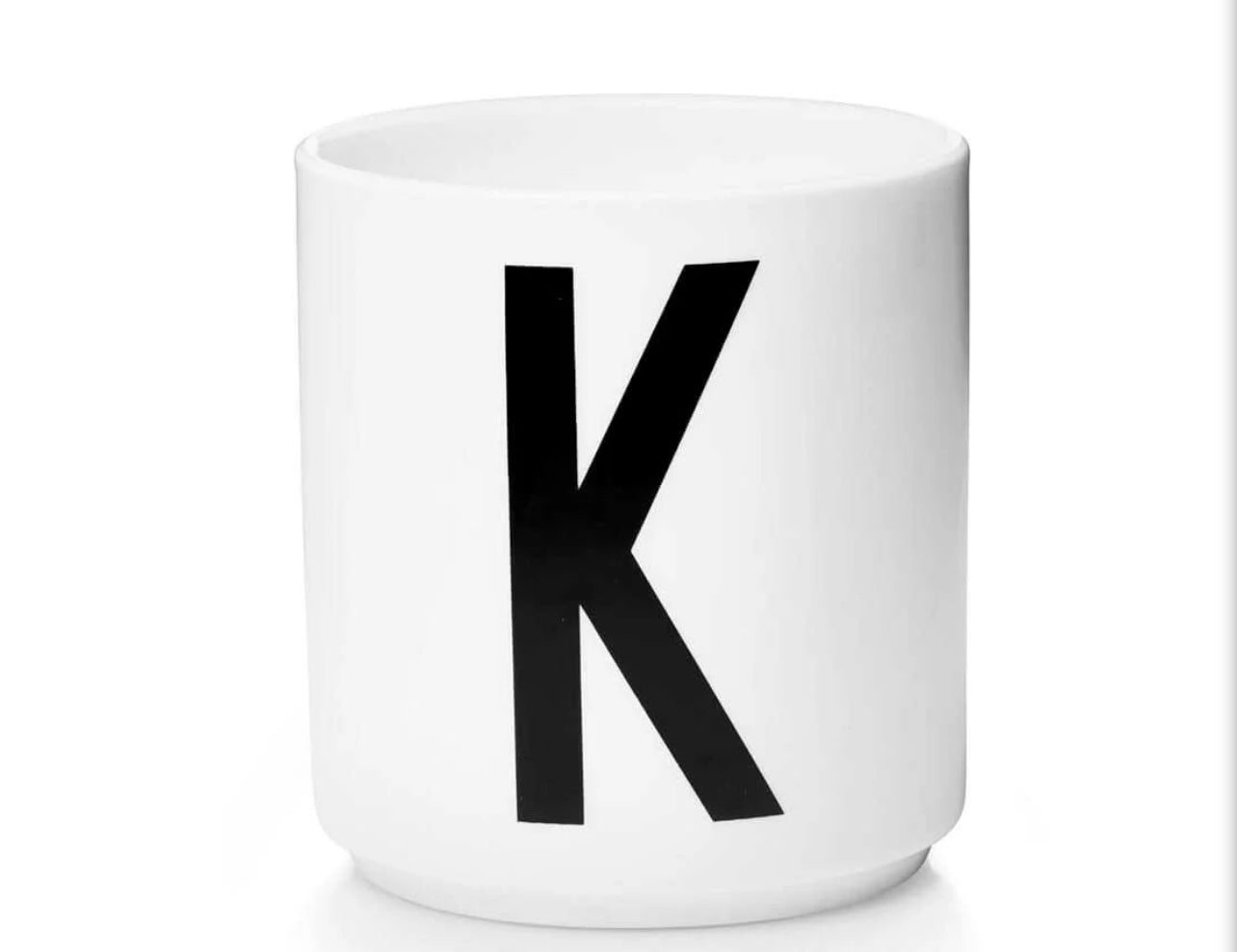 Design Letters Porcelain Cup
