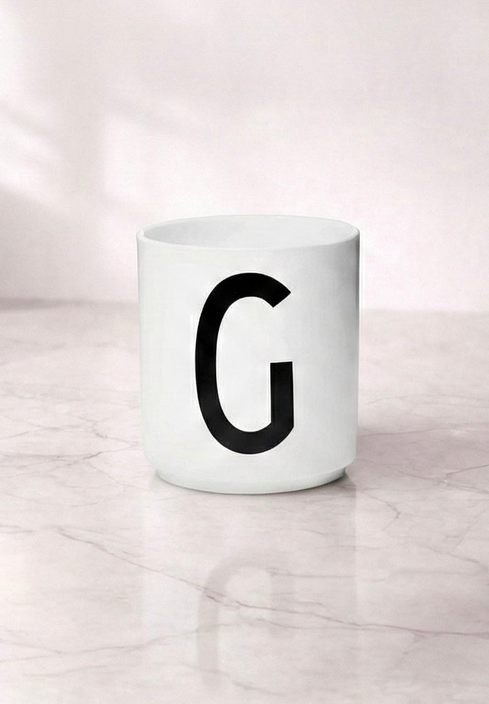 Design Letters Porcelain Cup