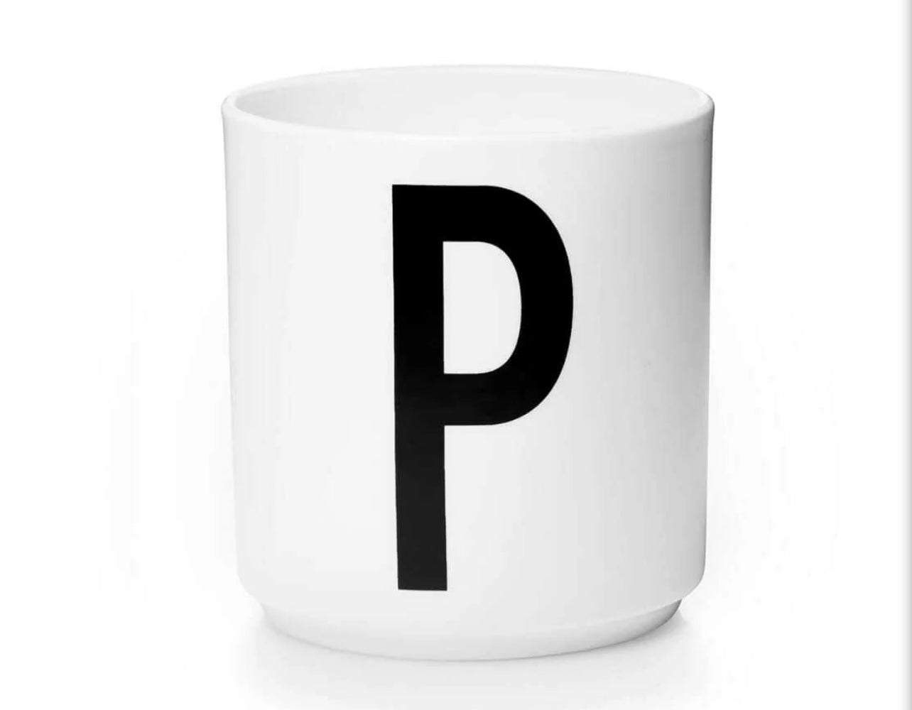 Design Letters Porcelain Cup