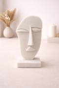 Abstract Face Sculpture – Split Face