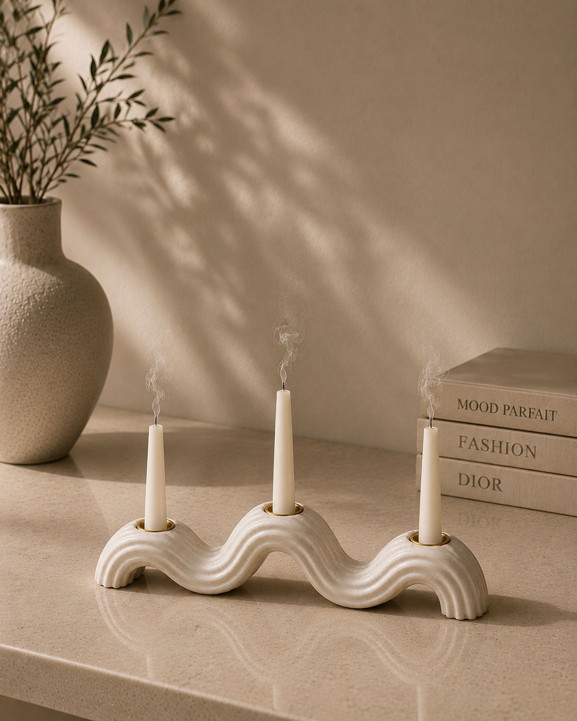 Wave Candle Holder