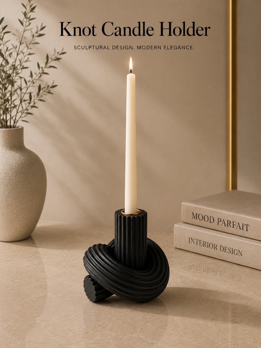 Knot Candle Holder
