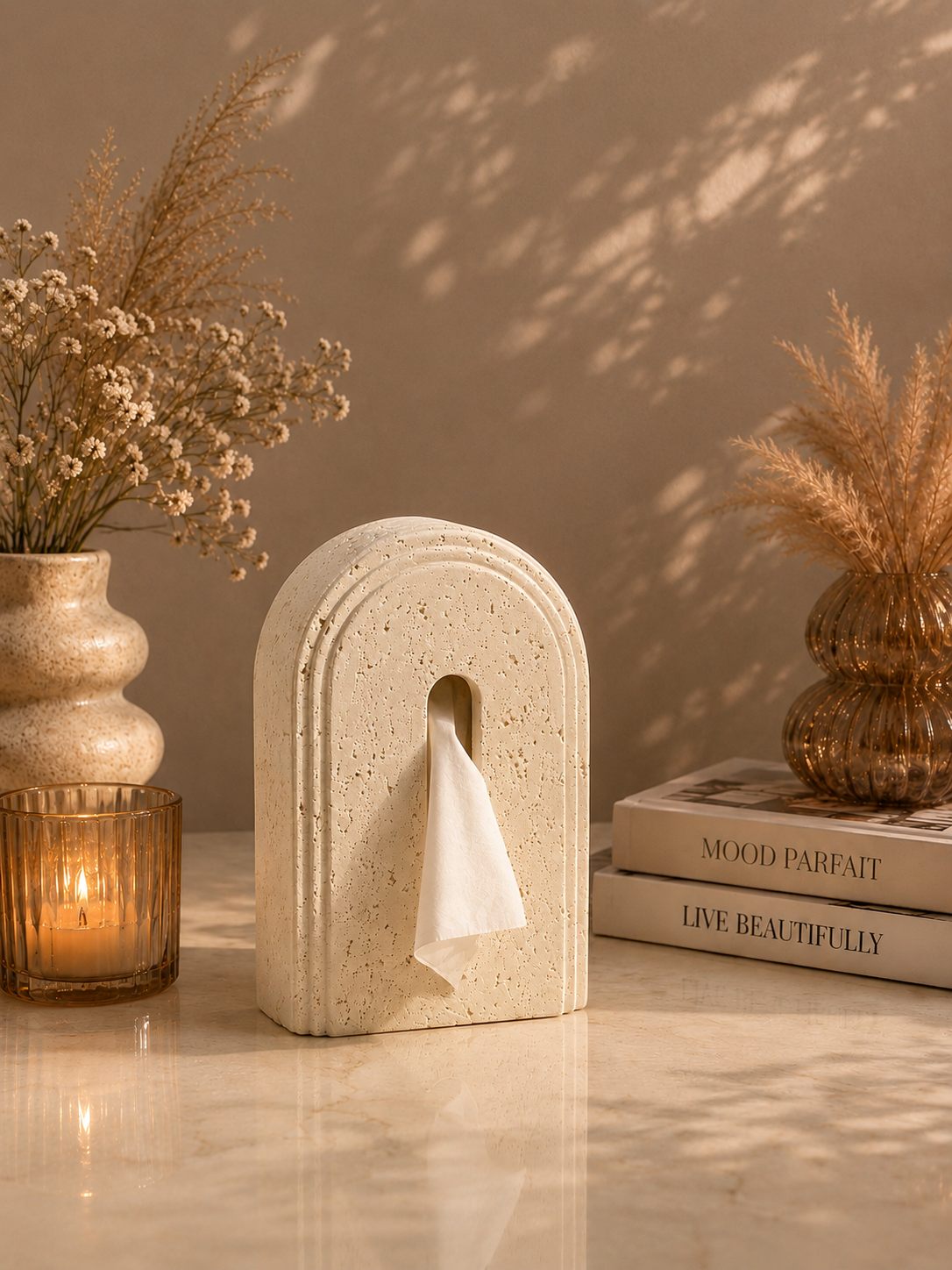 Standing Tissue Box