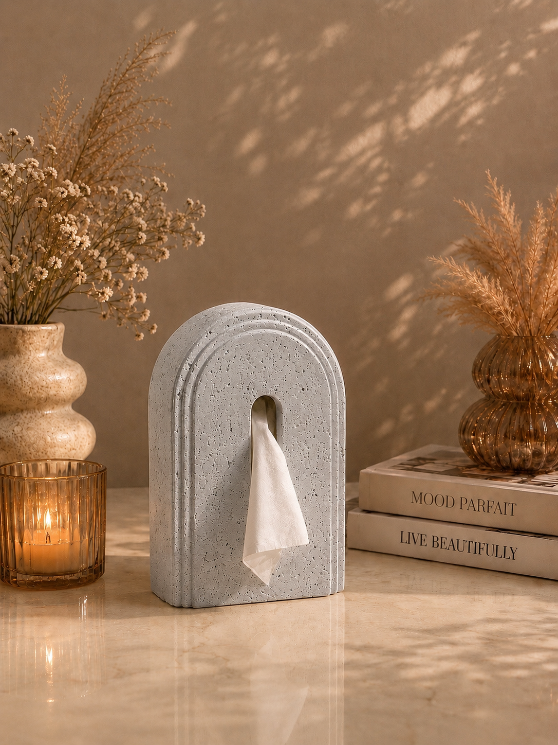 Standing Tissue Box