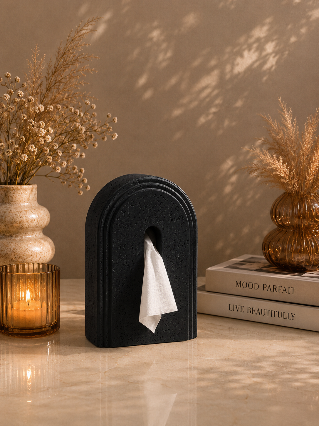 Standing Tissue Box