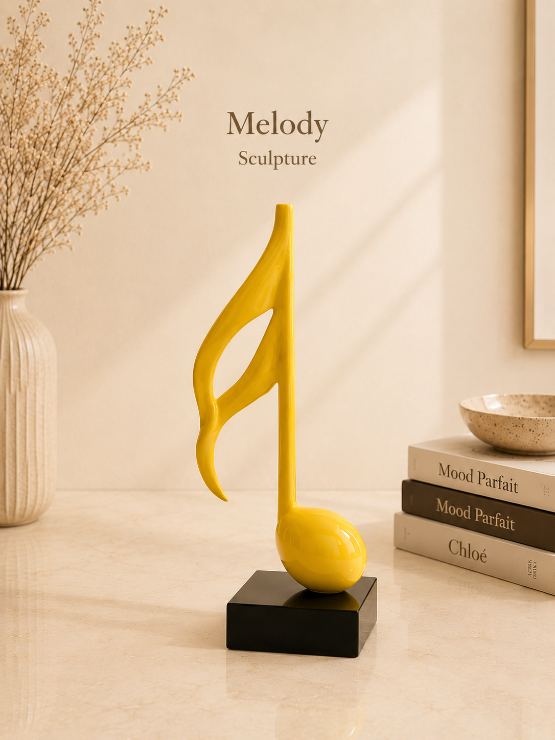 Musical Note Sculpture