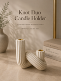 Knot Duo Candle Holder