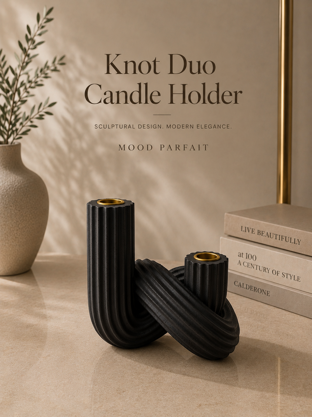 Knot Duo Candle Holder