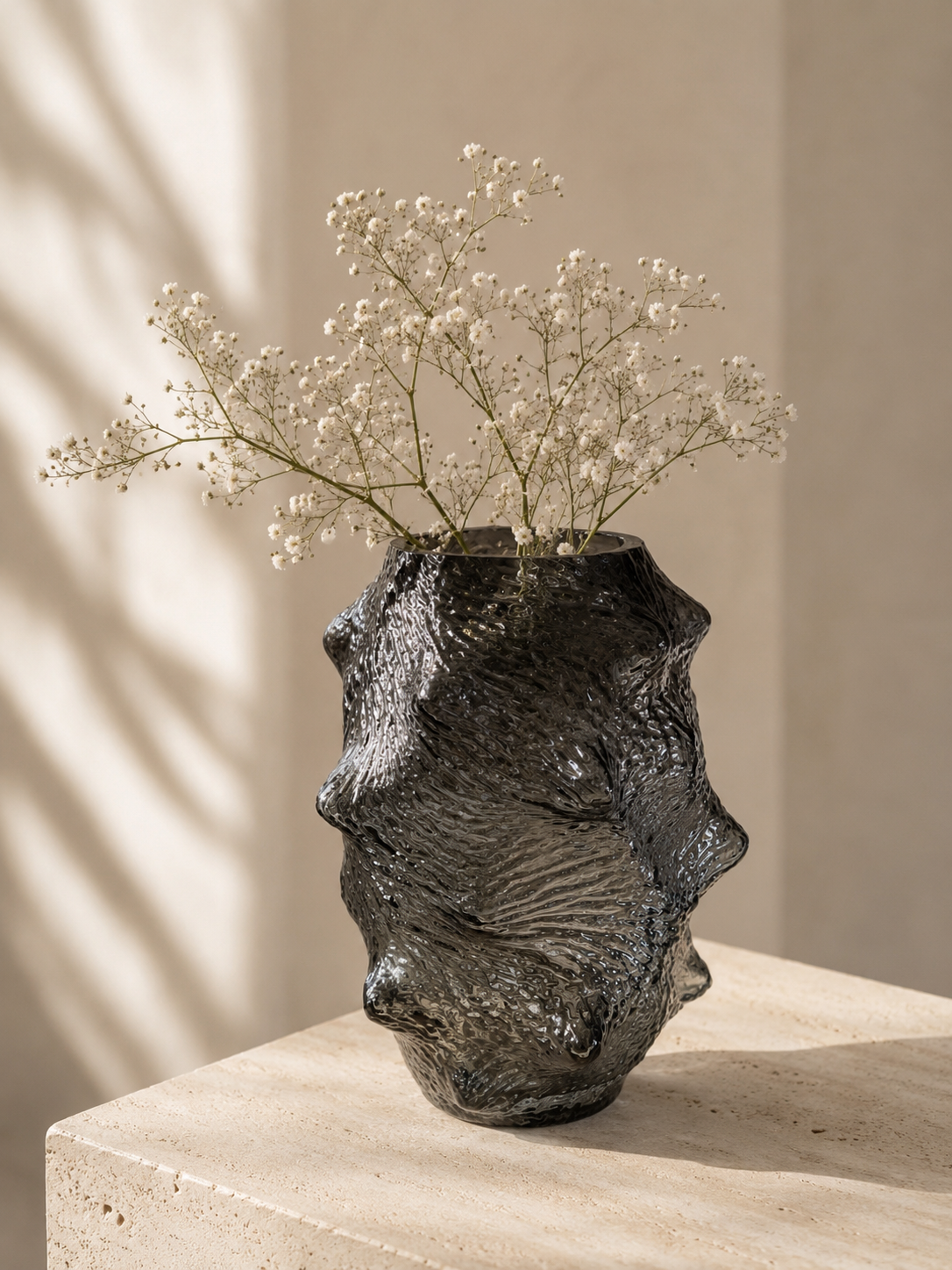 Glass Sculptural Vase