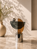 Abstract Crystal-Look Sculpture