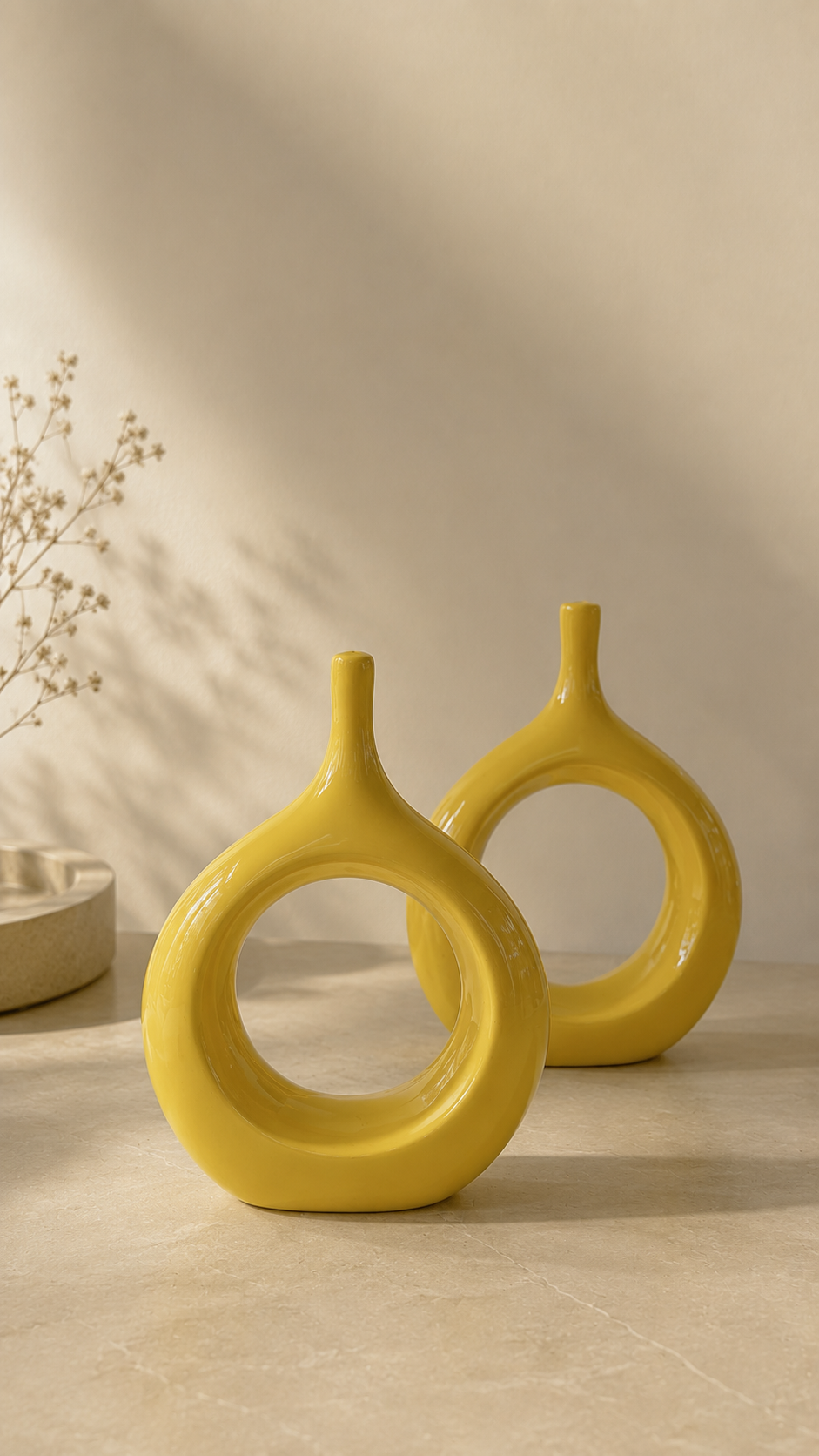 Modern Loop sculpture Set of 2