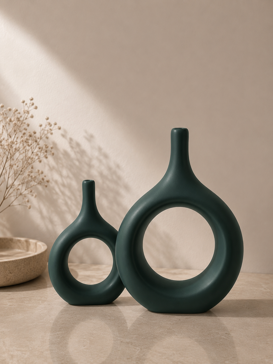 Modern Loop sculpture Set of 2