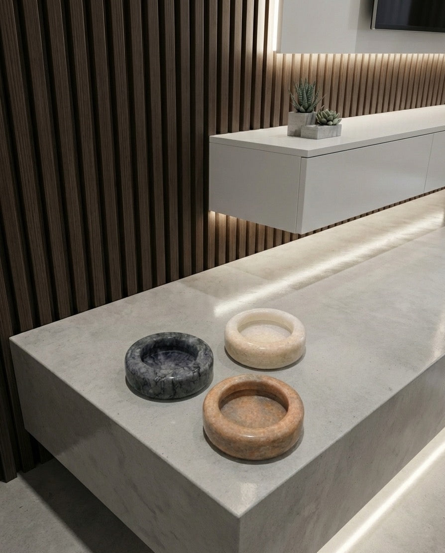 Marble Ashtray - Modern luxe design