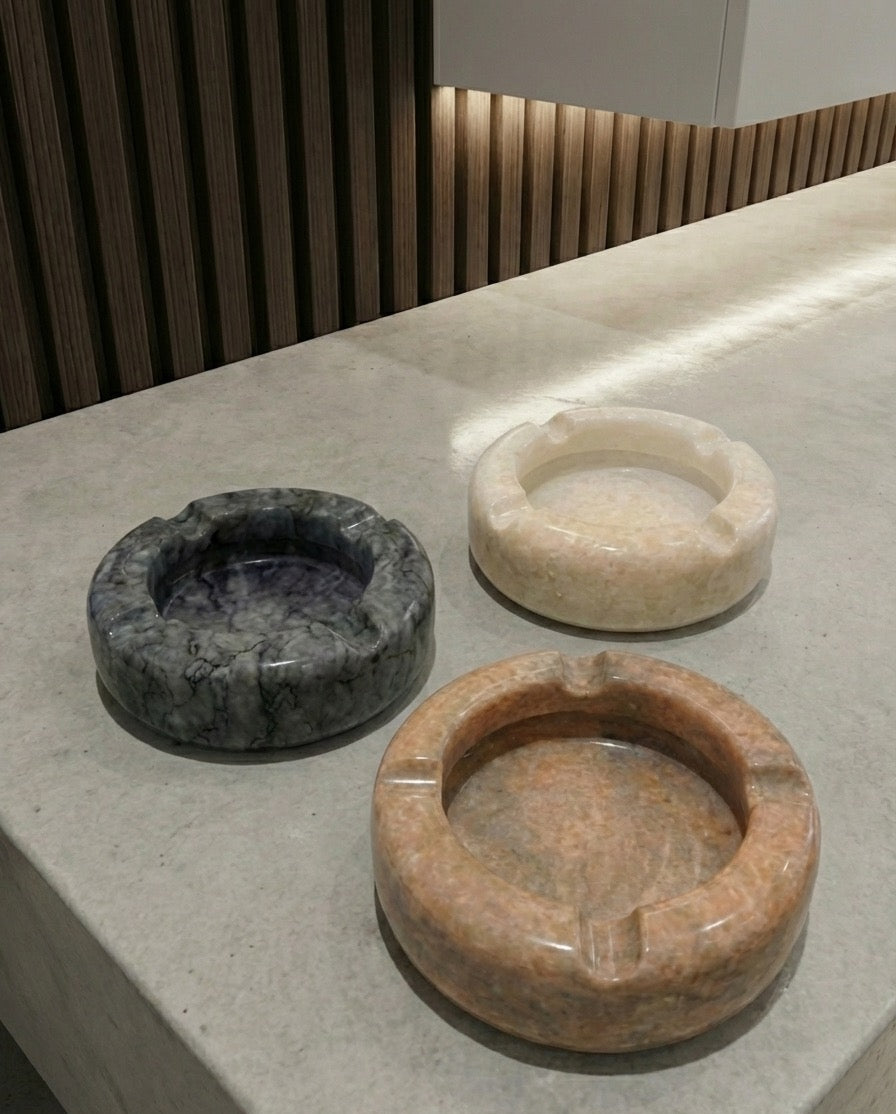 Marble Ashtray - Modern luxe design