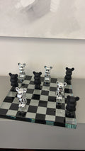 Modern Bear Chess Set