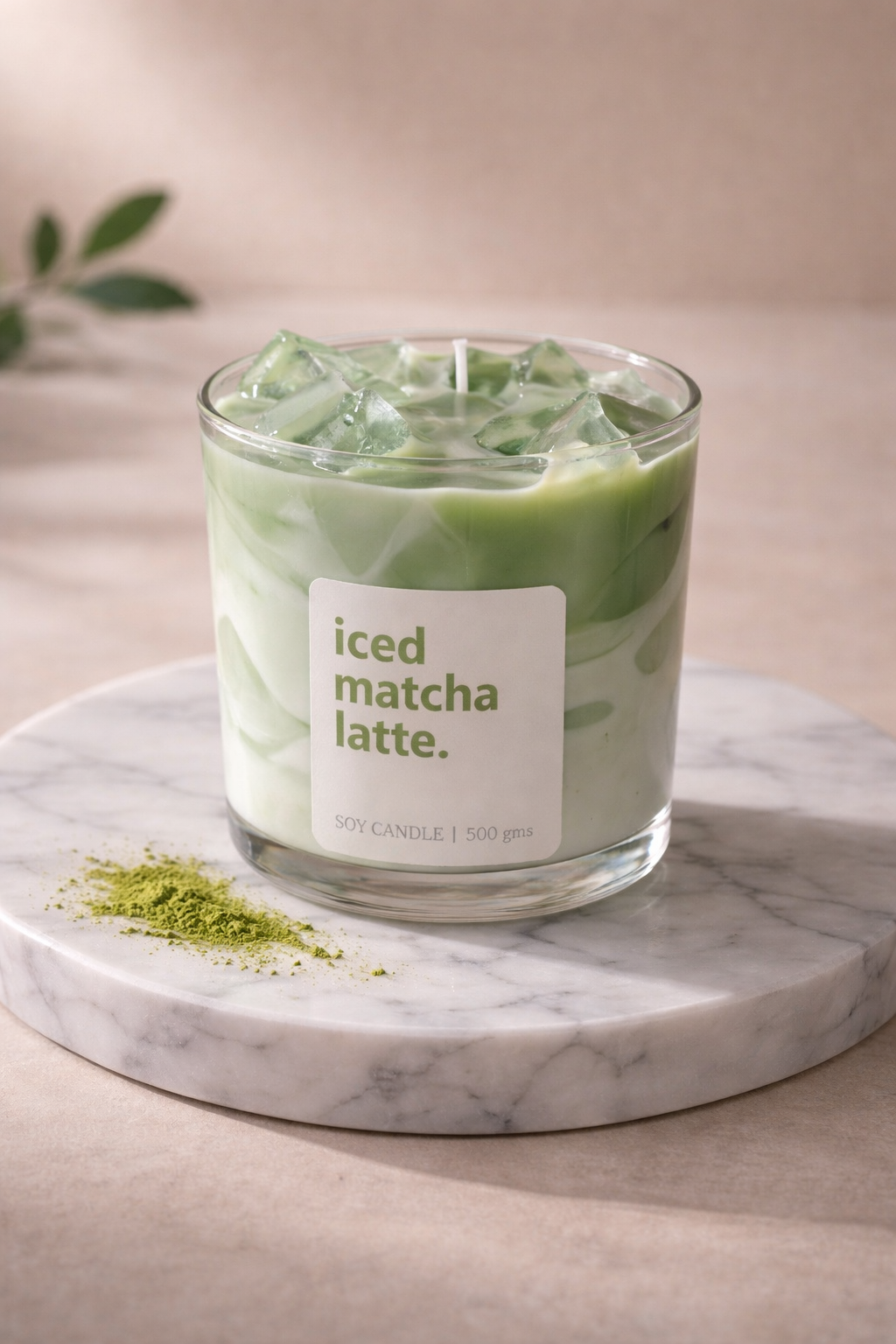Iced Matcha Latte Candle