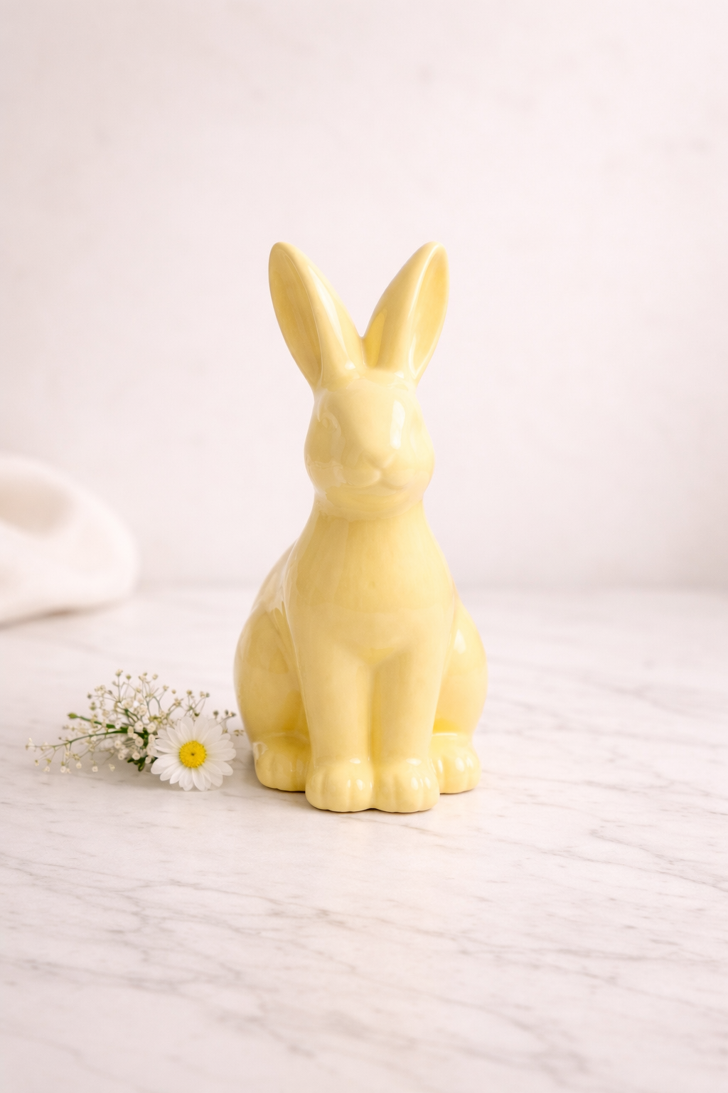 Ceramic Bunny Decor Pastel Collection