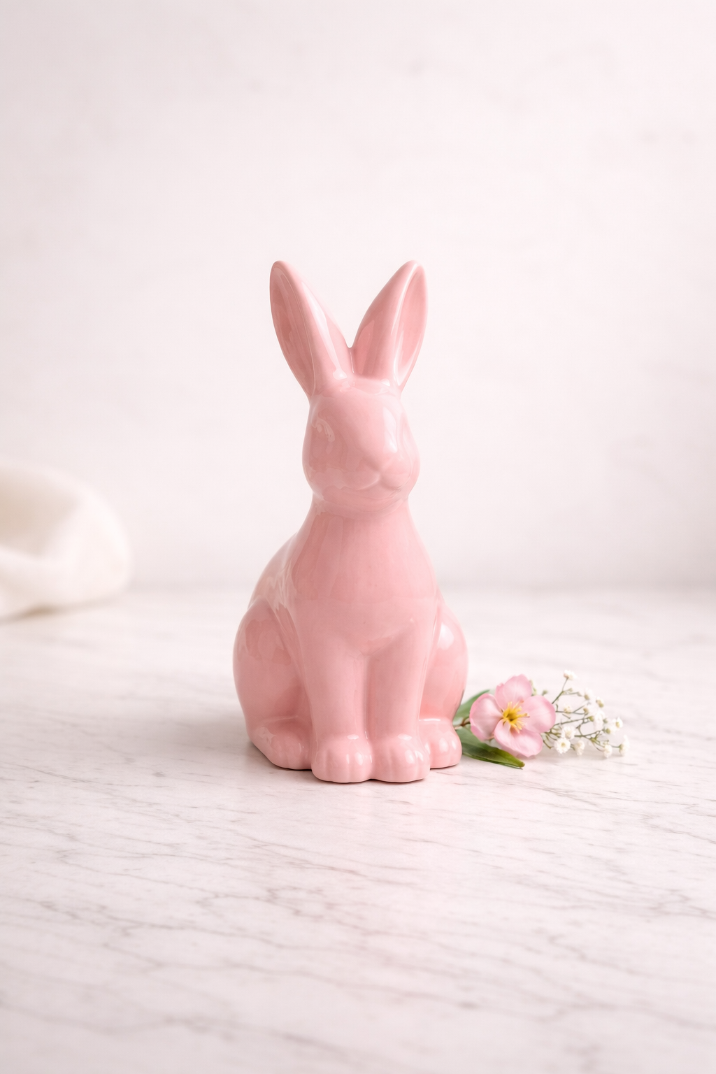 Ceramic Bunny Decor Pastel Collection